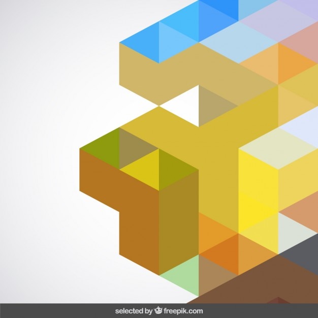 Fondo con formas geométricas