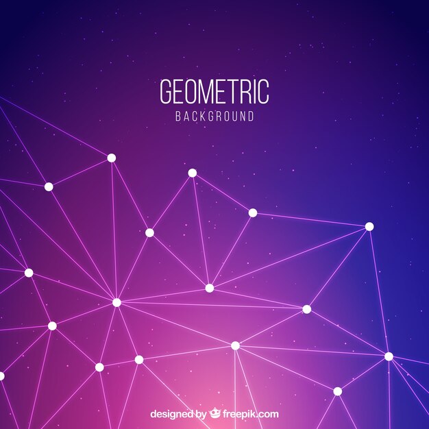 Fondo con formas geométricas