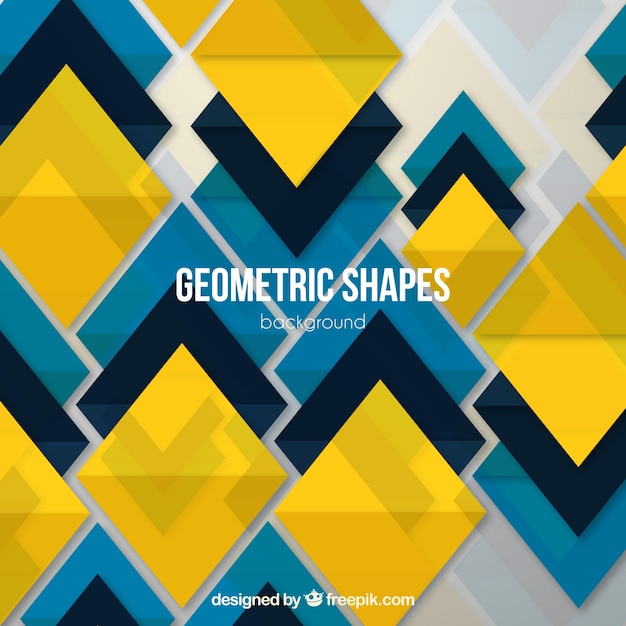 Fondo con formas geométricas