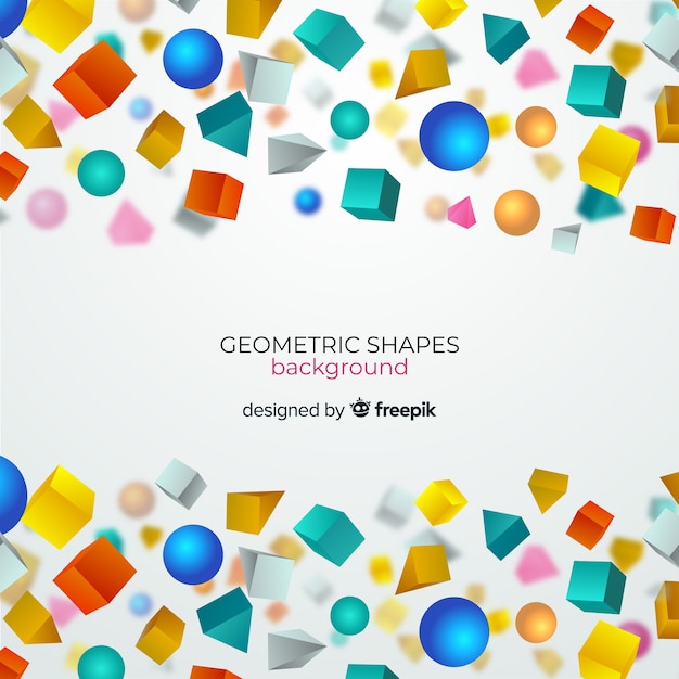 Fondo con formas geométricas
