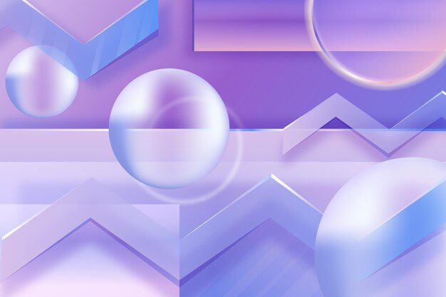 Fondo de formas superpuestas