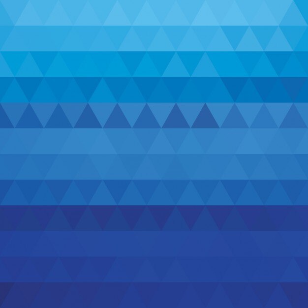 Vector gratuito fondo de formas triangulares azules