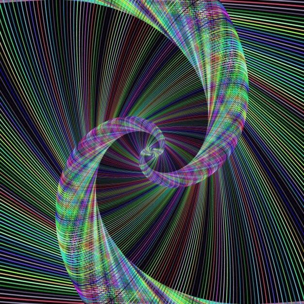 Fondo fractal multicolor