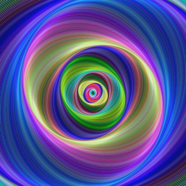 Fondo fractal multicolor