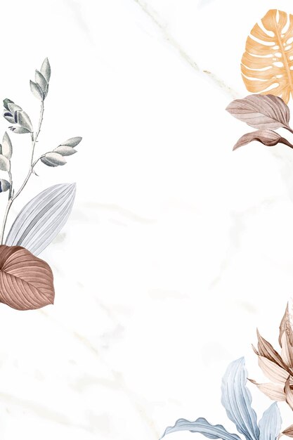 Fondo frondoso tropical