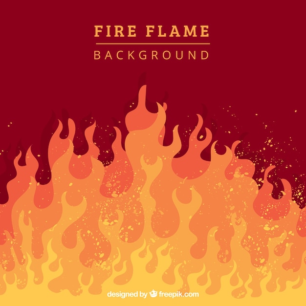 Fondo de fuego 