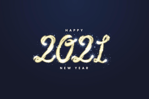Fondo de fuegos artificiales año nuevo 2021