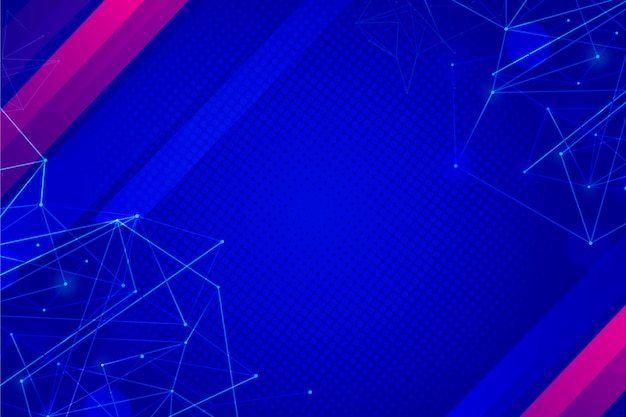 Fondo futurista degradado creativo