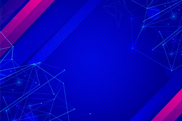Fondo futurista degradado creativo