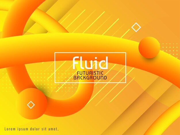 Fondo futurista fluido moderno elegante