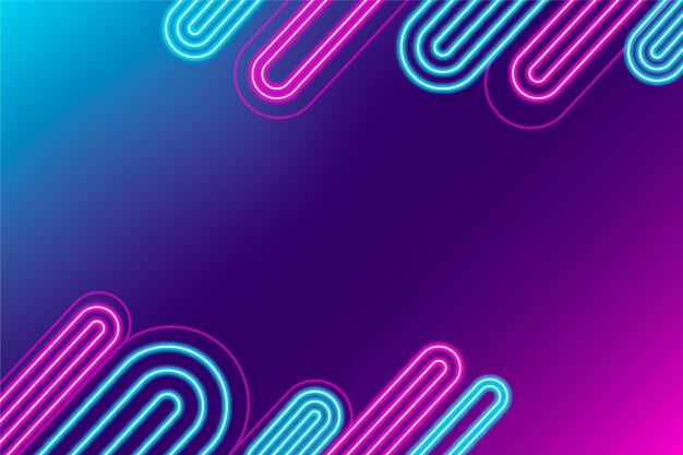 Fondo futurista de gradiente geométrico