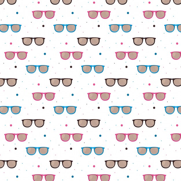 Fondo de gafas de sol de moda