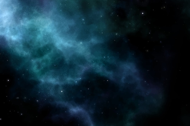 Fondo de galaxia acuarela