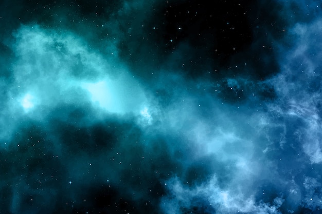 Fondo de galaxia acuarela