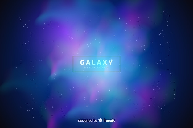 Fondo galaxia borroso