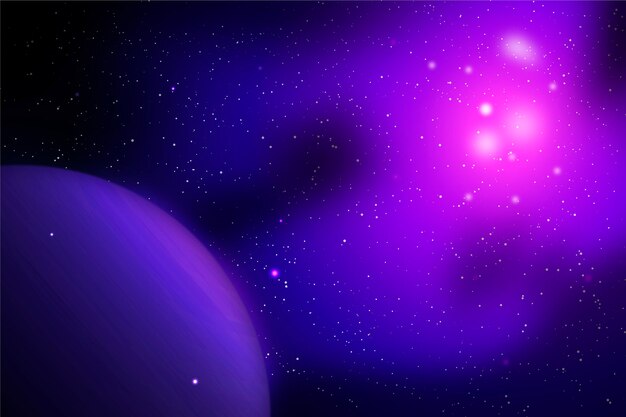 Fondo de galaxia degradado
