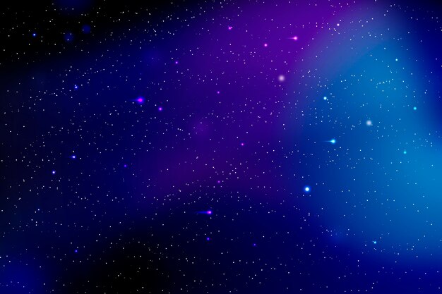 Fondo de galaxia degradado