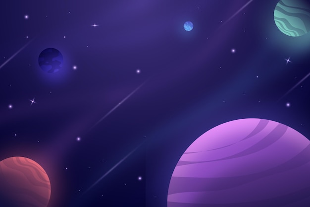 Fondo de galaxia degradado
