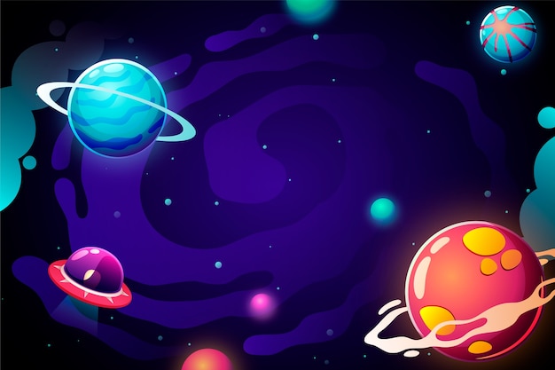 Fondo de galaxia degradado