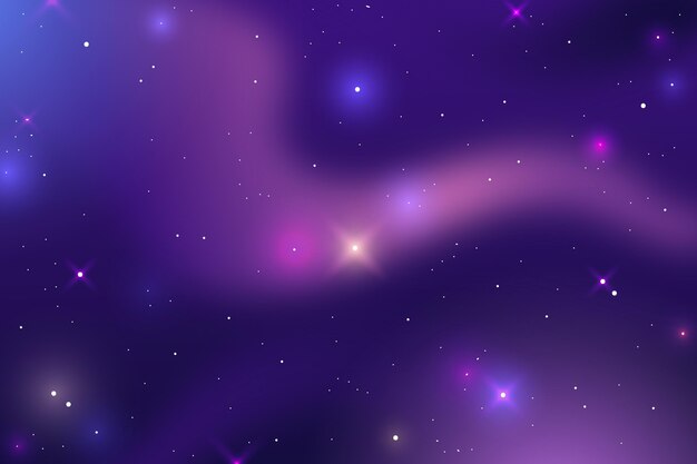 El fondo de la galaxia en gradiente