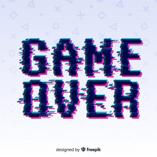 Fondo game over fallo técnico
