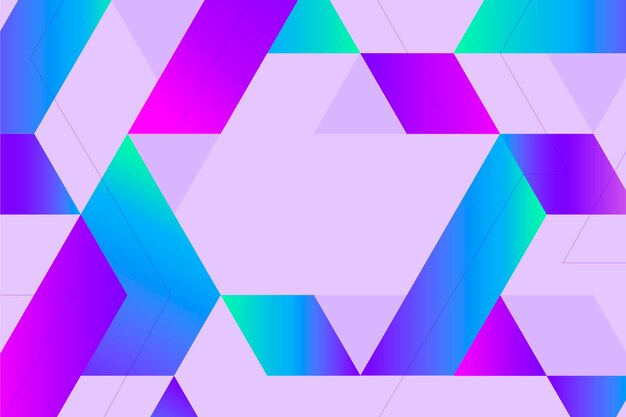 Fondo geométrico abstracto creativo