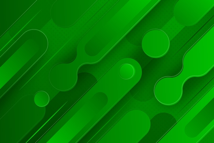 Vector gratuito fondo geométrico abstracto verde
