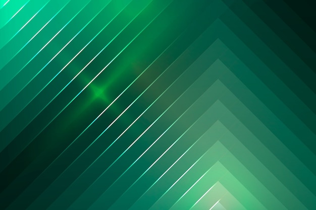 Fondo geométrico abstracto verde