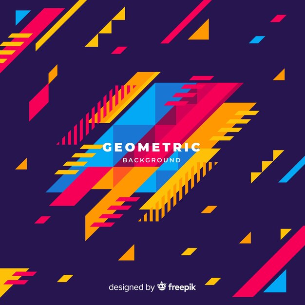 Fondo geométrico abstracto
