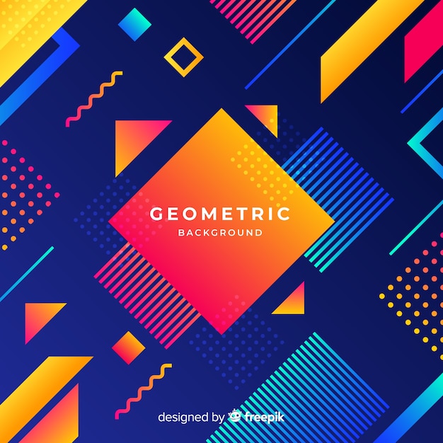 Fondo geométrico abstracto