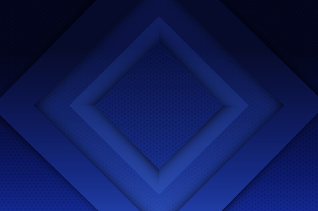 Fondo geométrico azul en gradiente