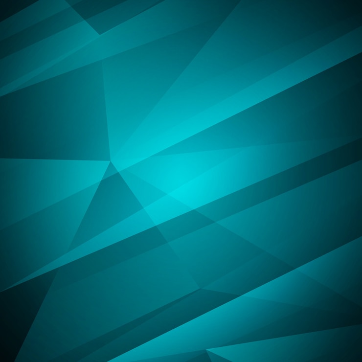 Vector gratuito fondo geométrico azul moderno abstracto