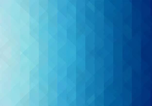Fondo geométrico azul de patrón de triángulo moderno