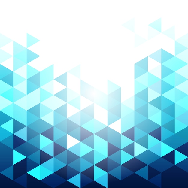Fondo geométrico azul