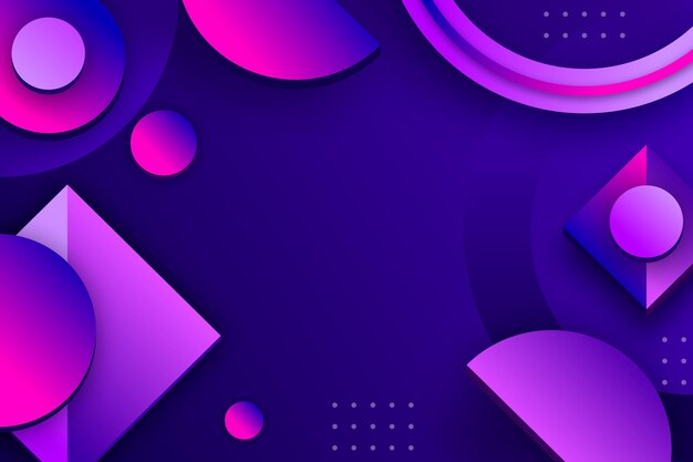 Fondo geométrico degradado