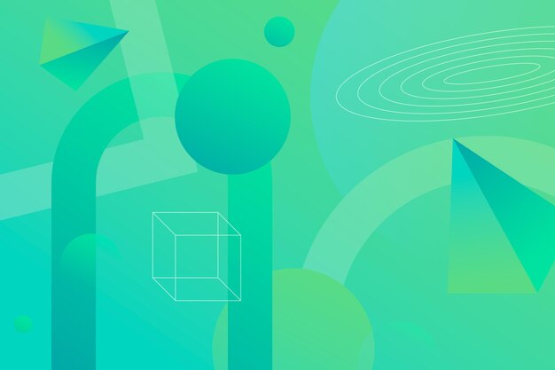Fondo geométrico degradado