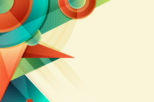 Fondo geométrico degradado