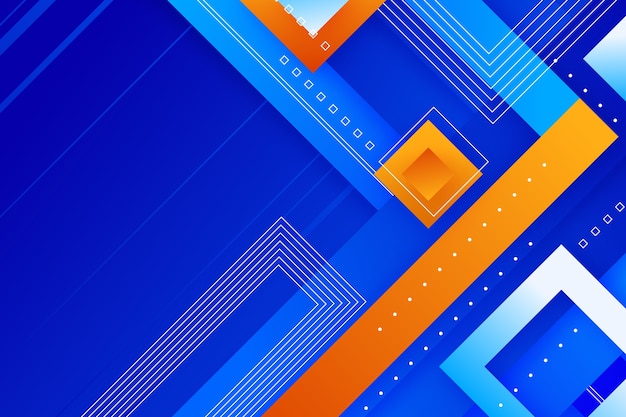 Fondo geométrico degradado