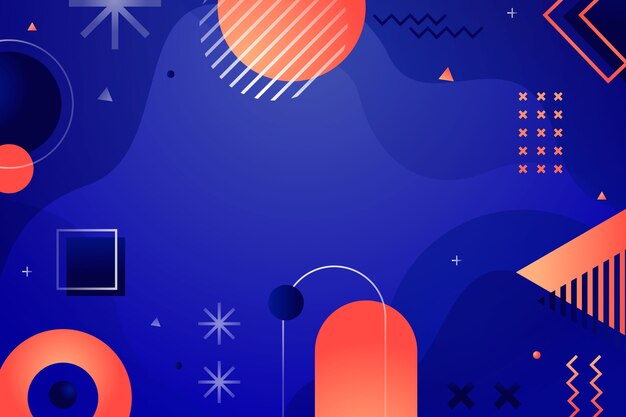 Fondo geométrico degradado