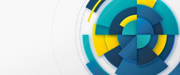 Fondo geométrico degradado