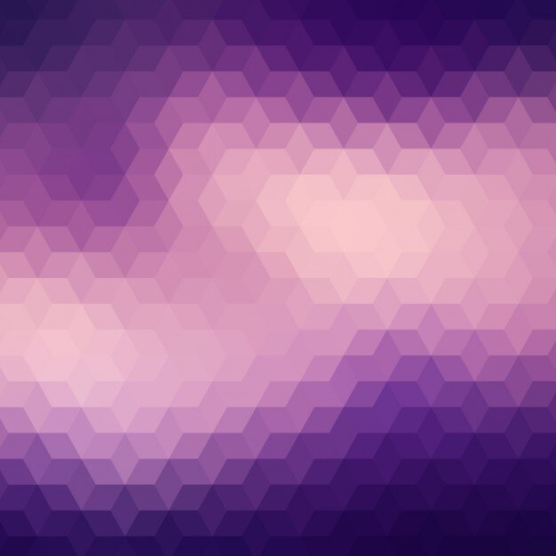 Fondo geométrico en diferentes tonos de morado