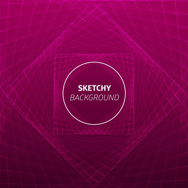 Fondo geométrico dinámico rojo