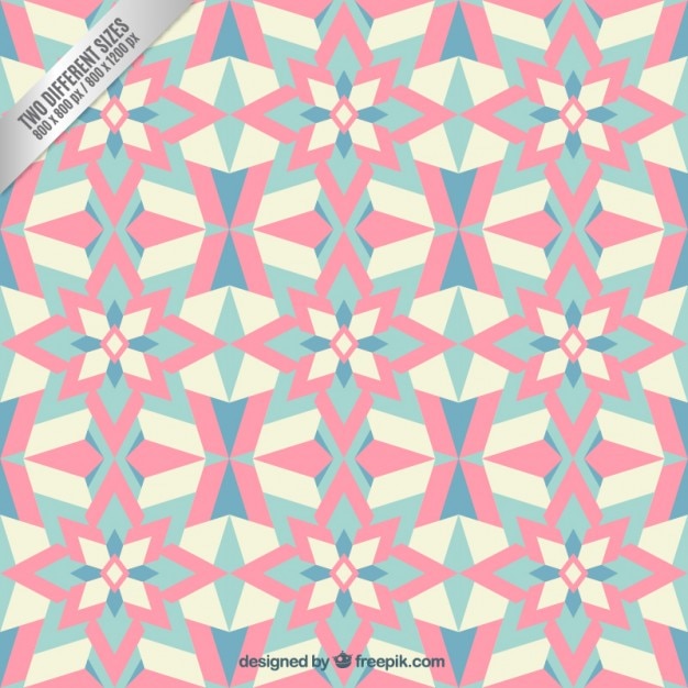 Fondo geométrico en estilo abstracto