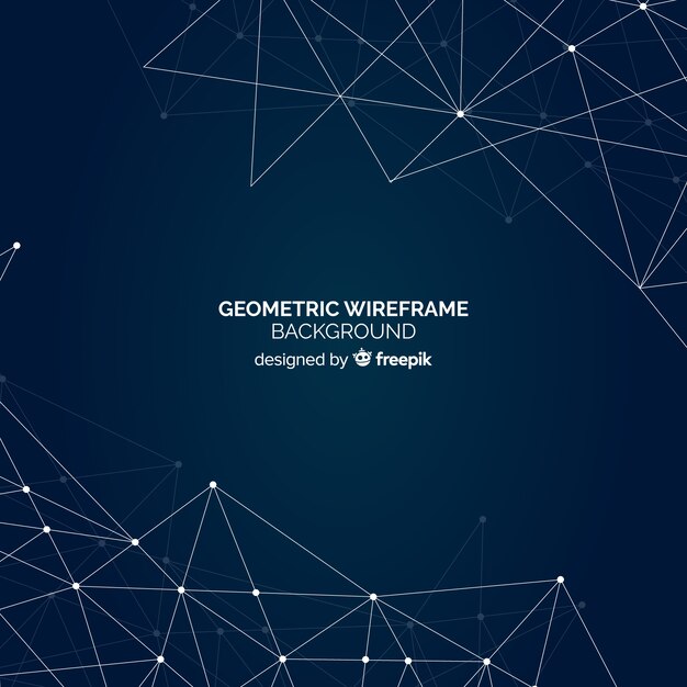 Fondo geométrico de estructura metálica