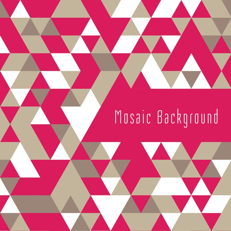 Vector gratuito fondo geométrico de forma triangular colorida
