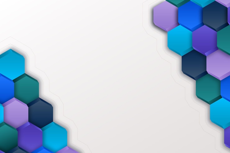 Vector gratuito fondo geométrico de gradiente