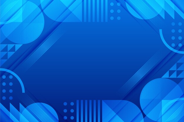 Fondo geométrico de gradiente