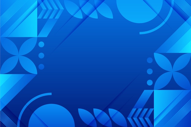 Fondo geométrico de gradiente