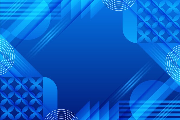 Fondo geométrico de gradiente