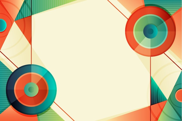 Fondo geométrico de gradiente